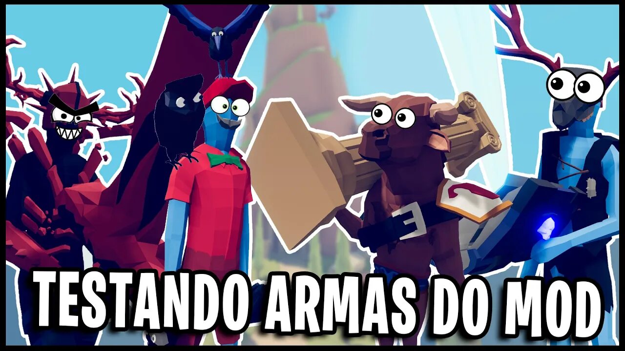DESABAFO... E testando as ARMAS do MOD Hidden Units! Deixem suas SUGESTÕES de tropas!