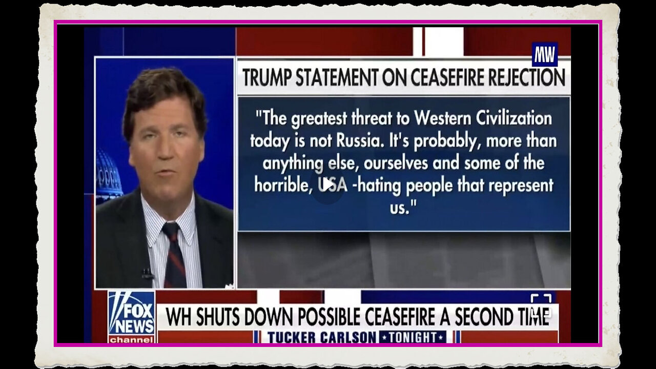 Tucker and Greenwald the United States wants this war to continue