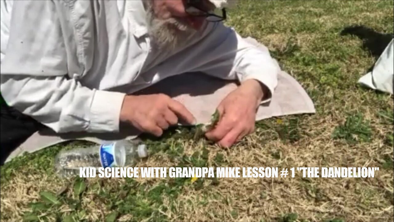 KID SCIENCE WITH GRANDPA MIKE LESSON 1 DANDELIONS