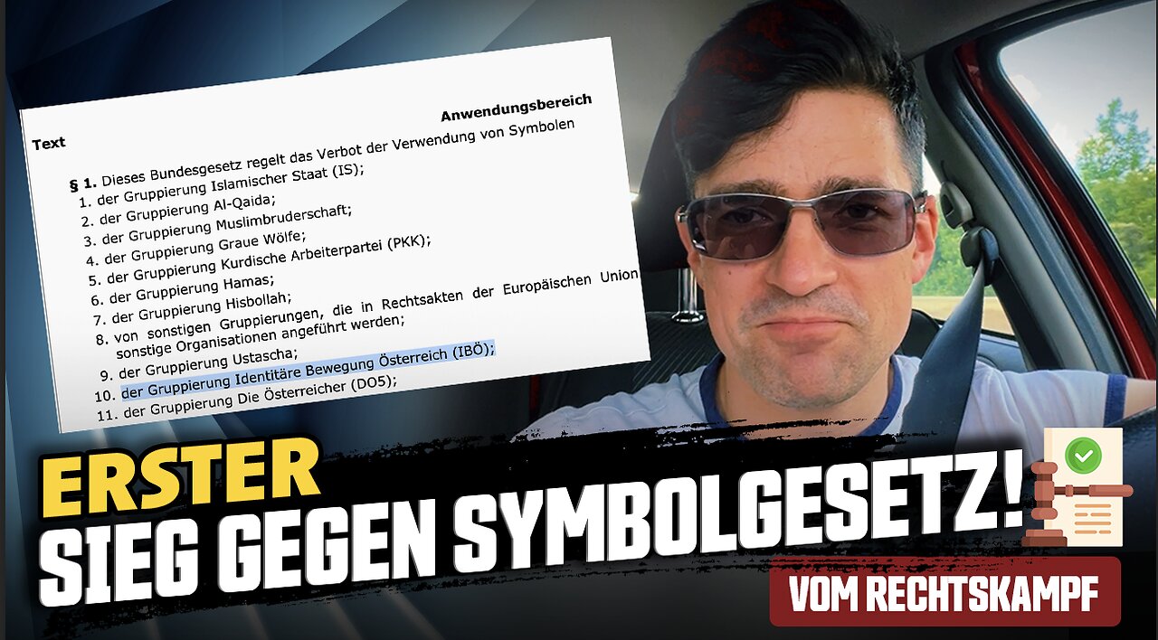 Erster Sieg gegen Symbolgesetz!