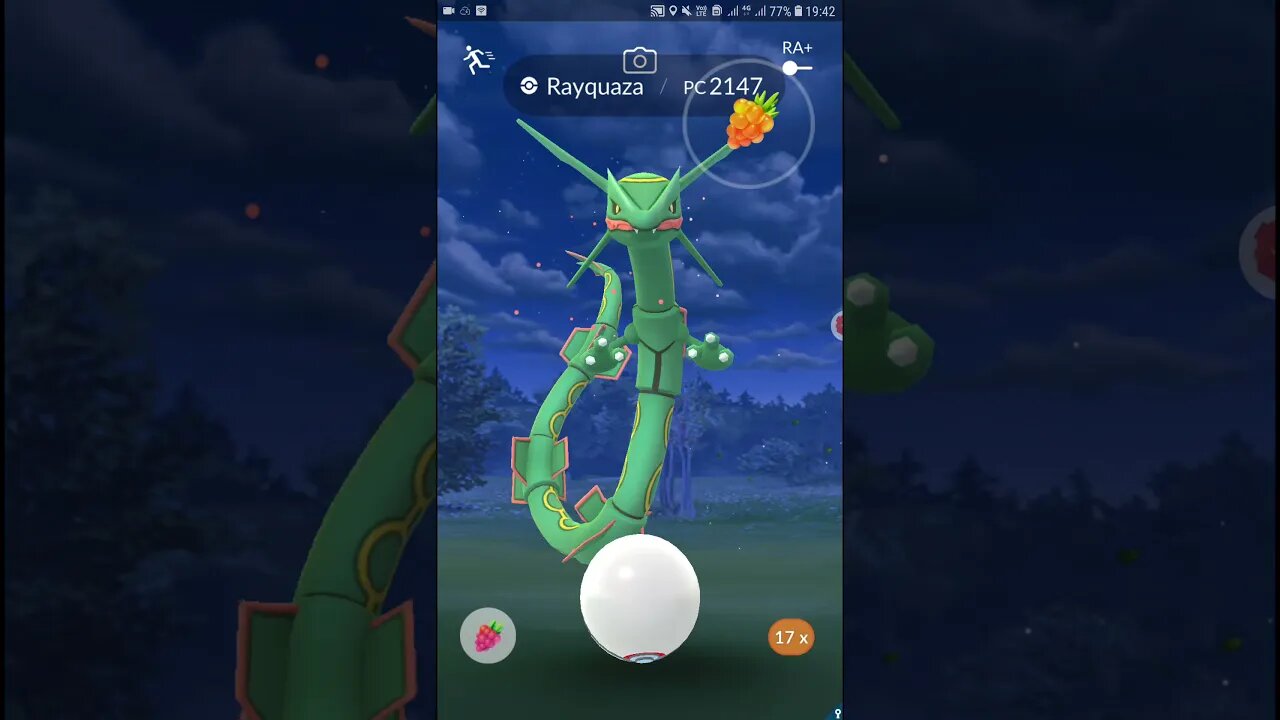 Pokémon GO - Fim de Semana de Reide de Rayquaza 7º Reide de 10 Reides de Rayquaza