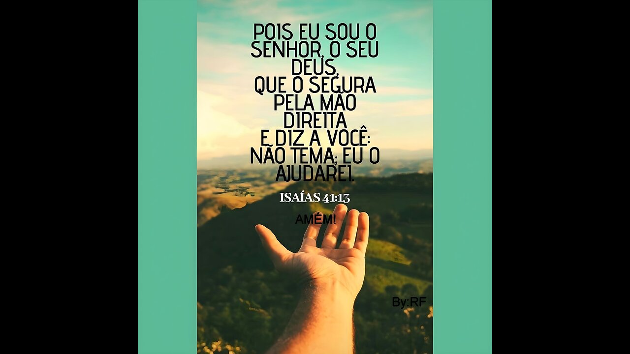 Pois eu sou o senhor