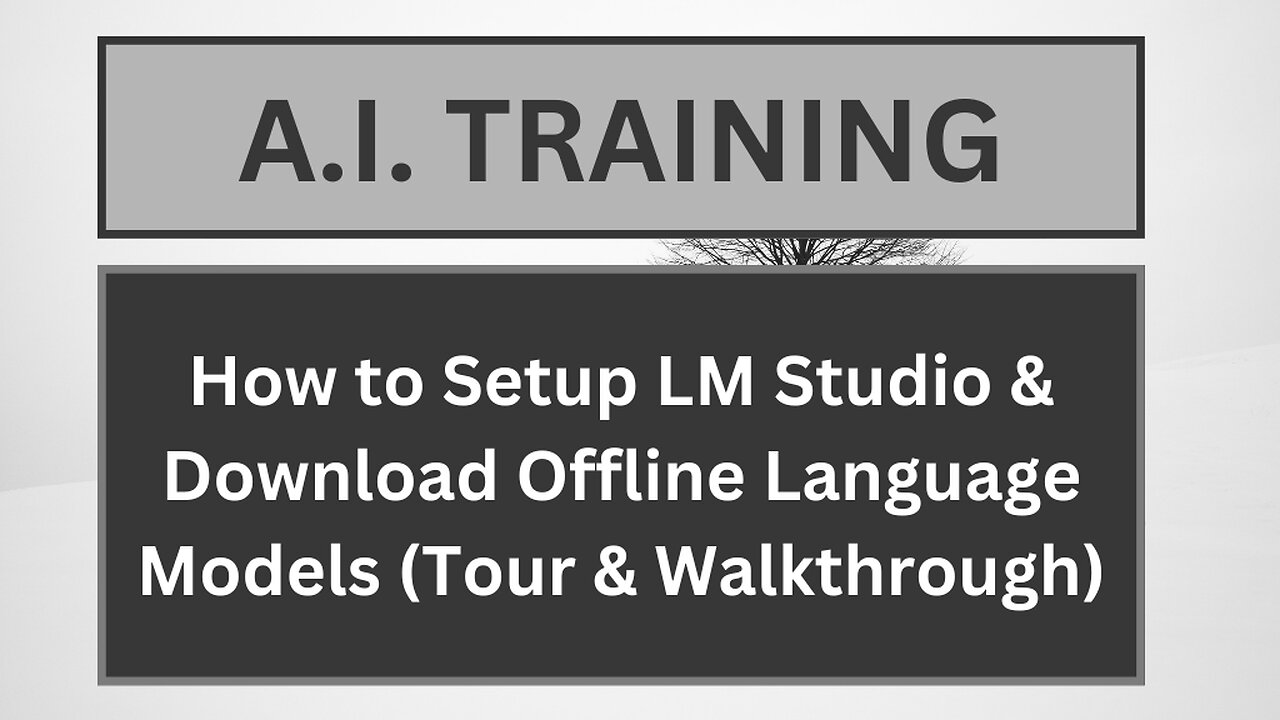 How to Setup LM Studio & Download Offline Language Models (Tour & Walkthrough)