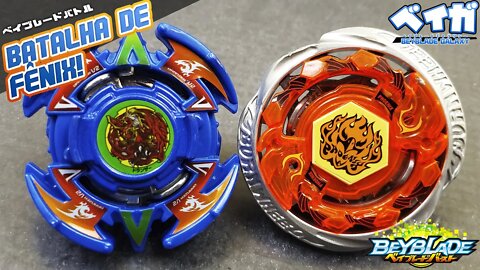 DRANZER V2 .0C.Rb' vs BURN PHOENIX .Y.Wd - Beyblade Burst ベイブレードバースト