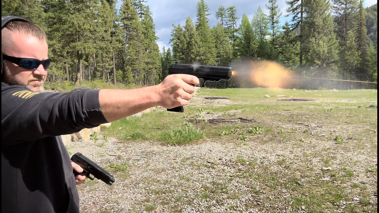 Shooting 50 Dollar Pistols