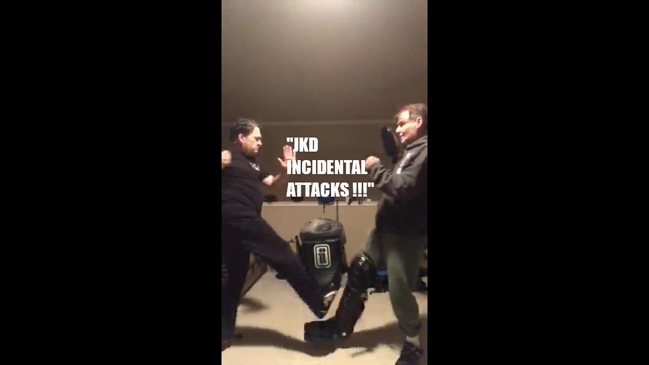 JKD INCIDENTAL ATTACKS BY JKD SIFU MIKE GOLDBERG