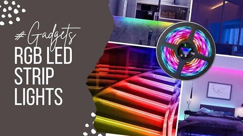 RGB LED Strip Lights | #Gadgets