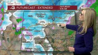 A cold, snowy weekend in store for Colorado