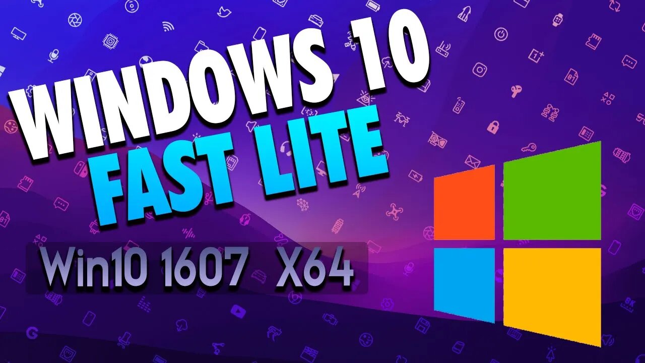 SAIU O WINDOWS 10 FAST LITE - PARA PC FRACO 2021