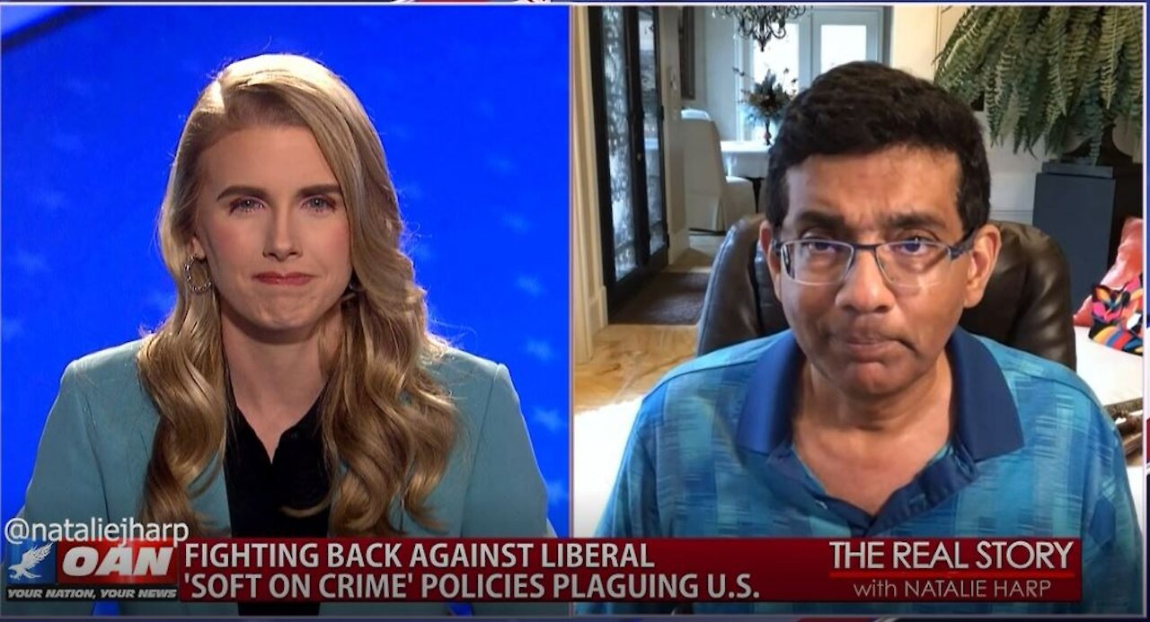 The Real Story - OAN Stay Away from LA with Dinesh D'Souza