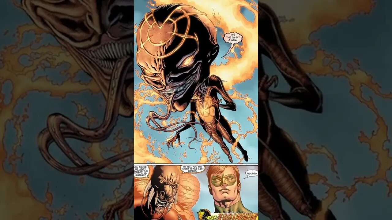 Ophidian El Tentador De Orange Lantern Corps #shorts #comics #dccomics #ophidian #comic #short