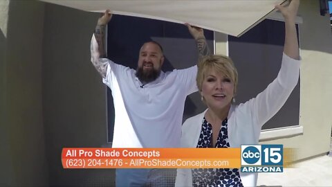 Choose the perfect outdoor shade for your home with All Pro Shade Concepts