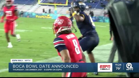 2023 Boca Raton Bowl date, time announced