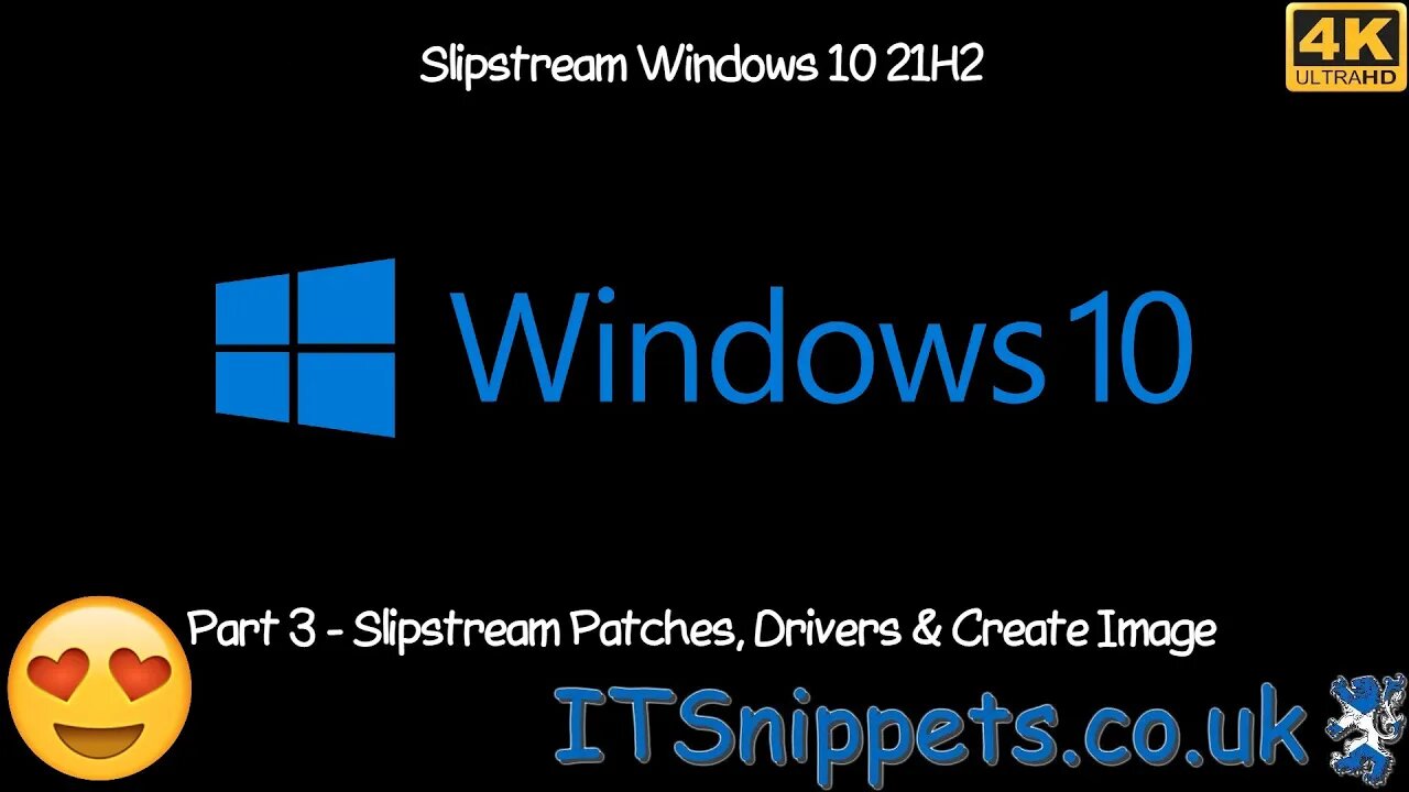 How To Slipstream Windows 10 21H2 - Part 3 - Patching, Importing Drivers & Slipstreaming Image