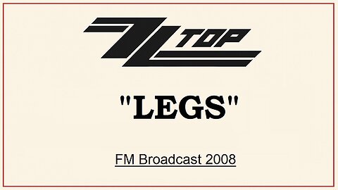 ZZ Top - Legs (Live in France 2008)
