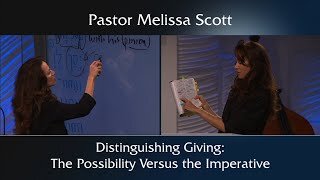 Distinguishing Giving: The Possibility Versus the Imperative