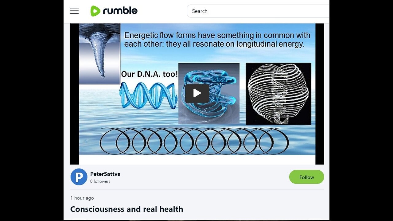 Consciousness & Health