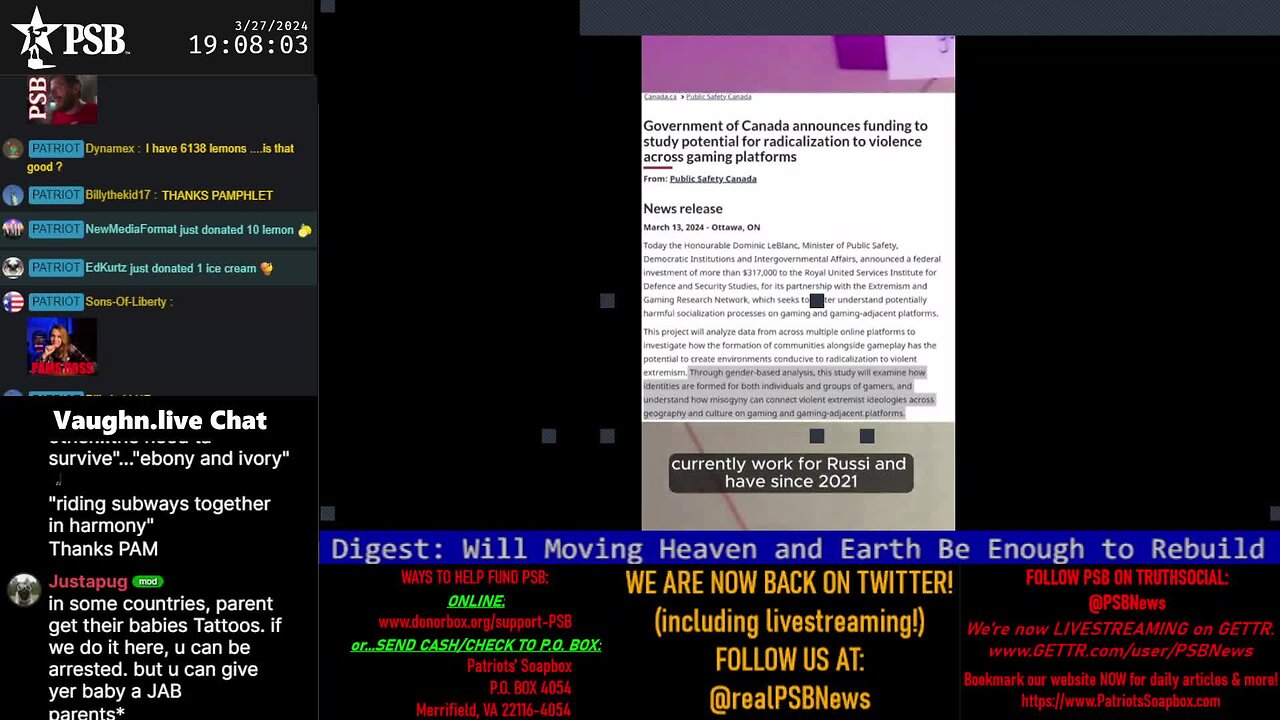 2024-03-27 19:00 EDT - Digging Deeper: with Raddix, and DrunkPiñata