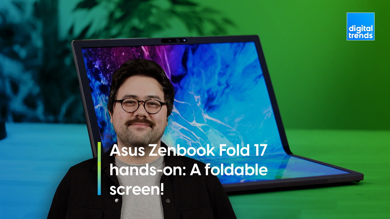 Asus Zenbook Fold 17 hands-on: A foldable screen!