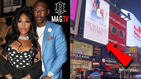 Eric Whitehead Surprises Fiancee Sierra Gates With A Billboard After Their Engagement Party! 😍