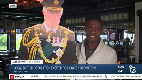 Local British population excited for King Charles's Coronation