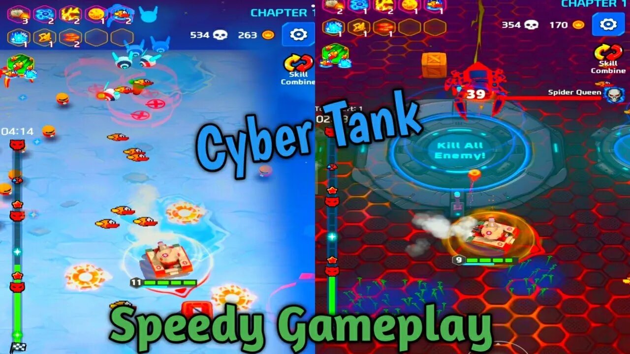 Cyber Tank Last Survivor Speedy Gameplay/Walkthrough