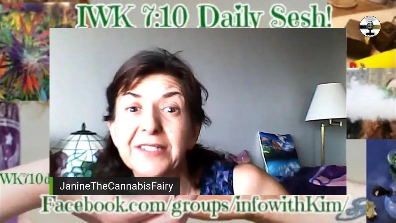 IWK 710 Daily Sesh with cannabis fairy Janine Morra