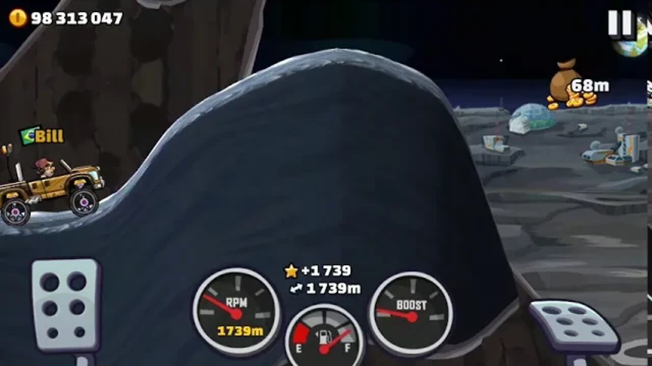 #hillclimbracing2,HD Som original do jogo,#bill,#corrida #lunar 4x4