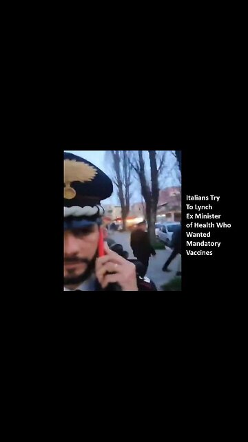 Italian patriots try to Iynch ex Minister of Health who wanted Covid vaccine mandatory. He runs away