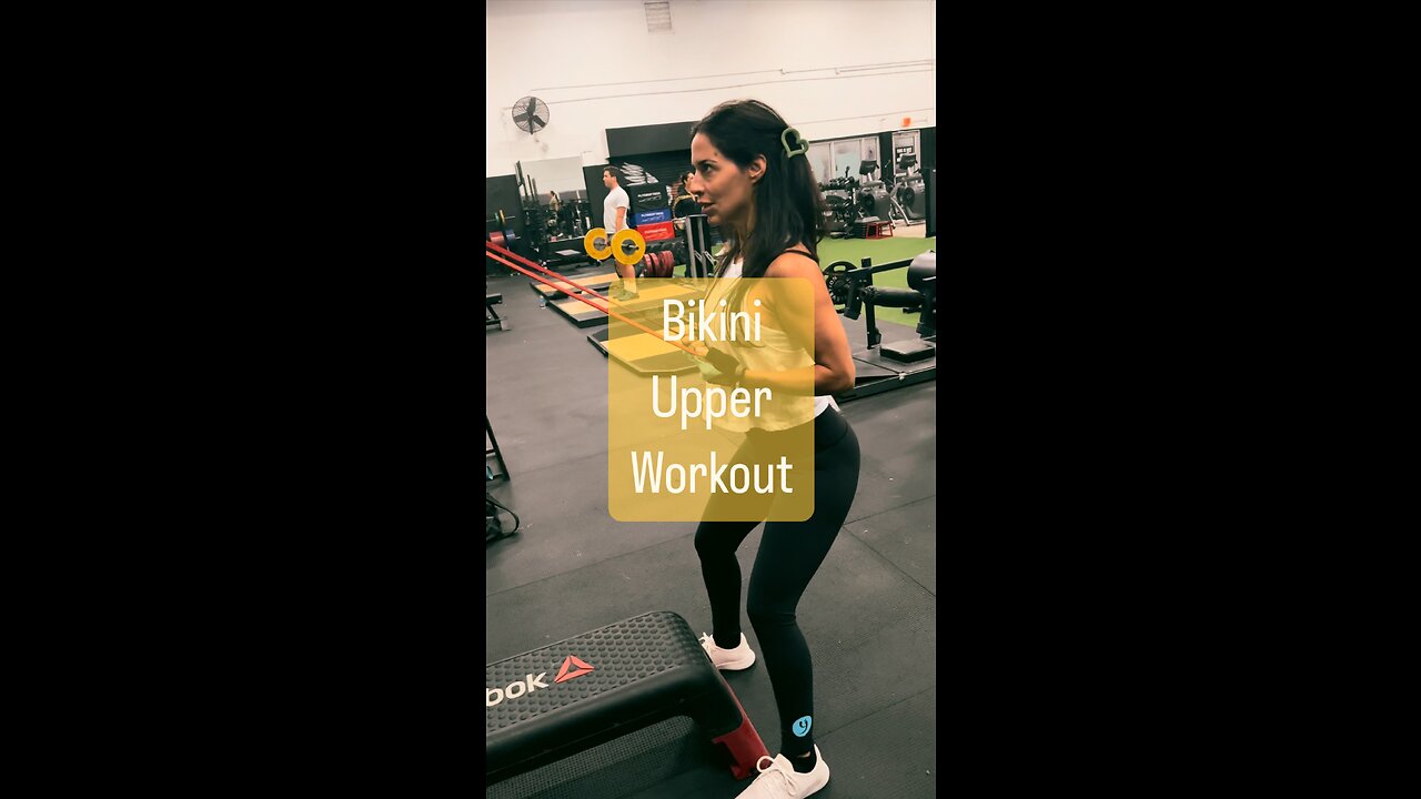 Bikini-Style Upper Body Workout