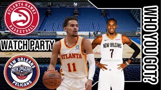 Atlanta Hawks vs New Orleans Pelicans | Live Play by Play & Watch Party Stream | NBA 2024 Game 🏀🔥