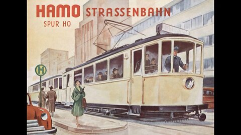 Hamo Modellbahn Katalog von 1956