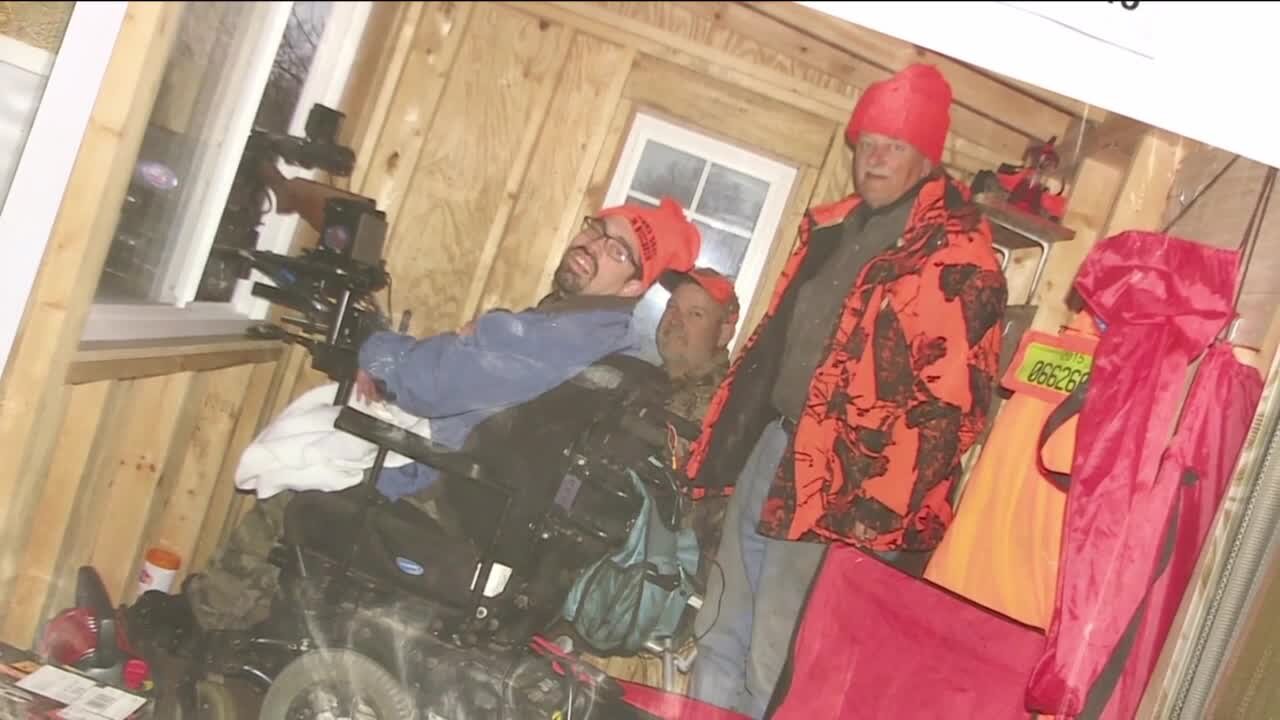 Hunters with disabilities take to the woods this week for gun deer season