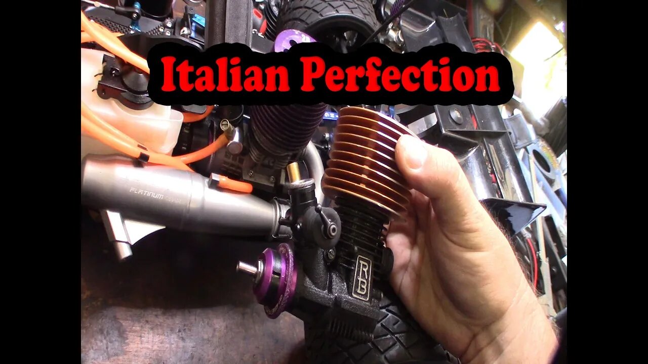 RB Concepts C4 nitro engine first fire up in my Mugen MBX5T RB Concept C5 C6 RC GAS