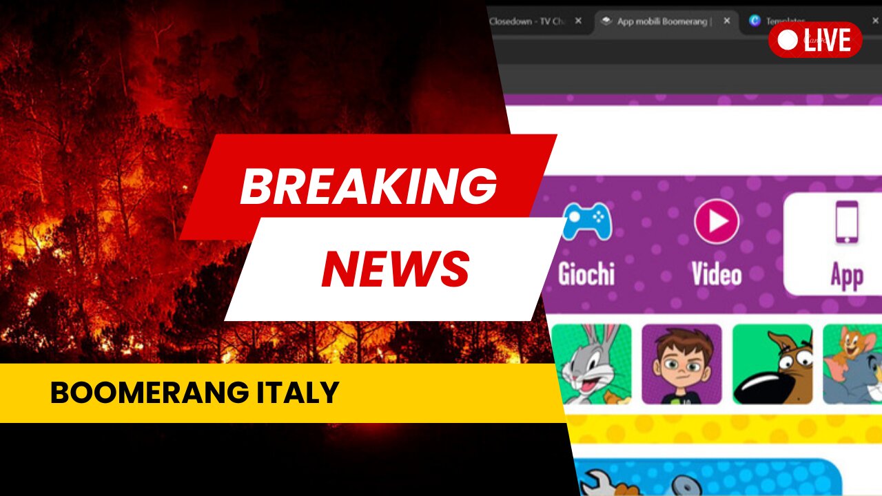 The Boomerang Italy Website