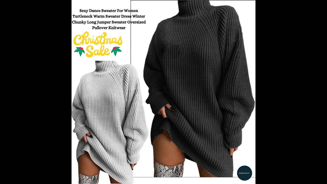 Sexy Dance Sweater For Women Turtleneck Warm Sweater