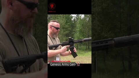 Full-auto 12 Gauge Genesis Arms Gen-12 Shotgun #Shorts