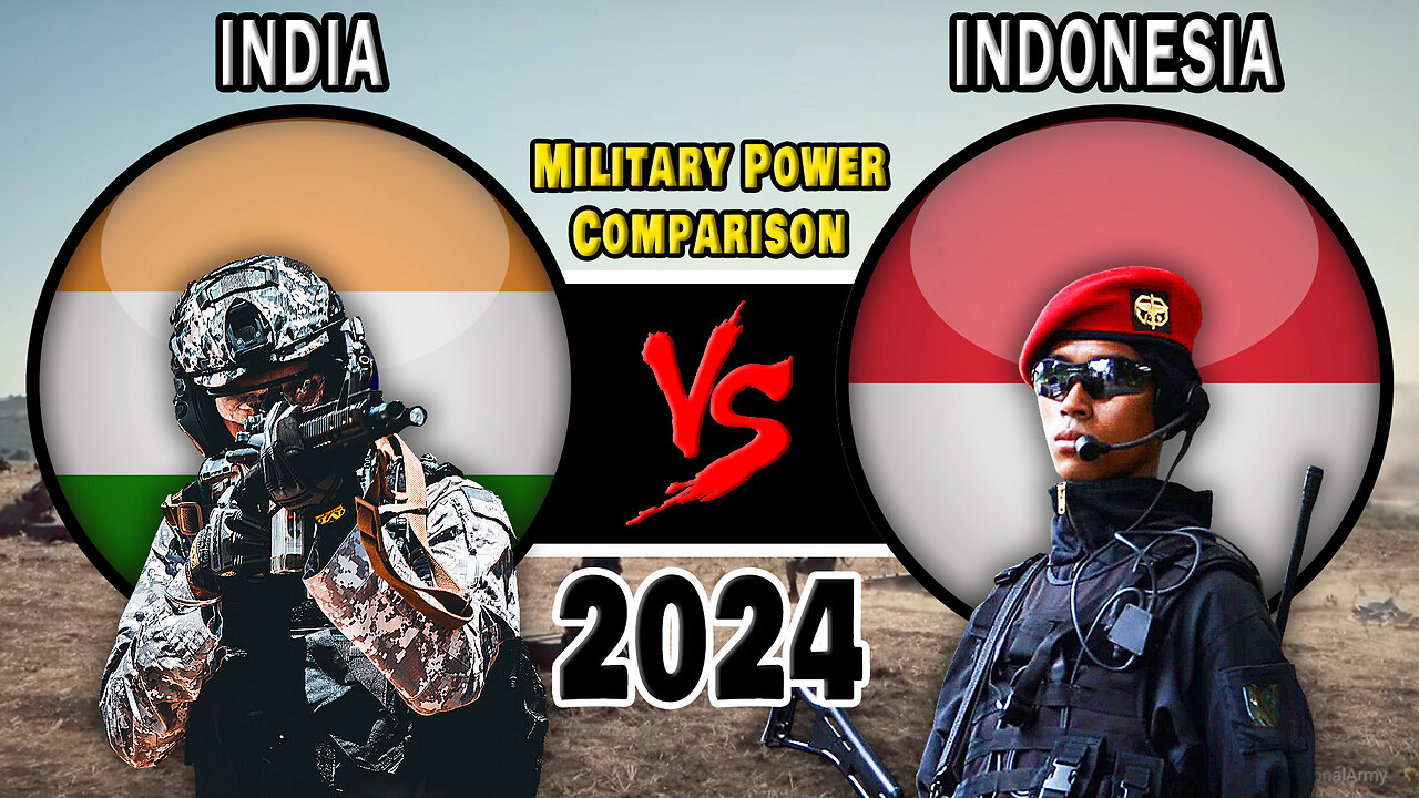 India vs Indonesia Military Power Comparison 2024 | Indonesia vs India Military Power 2024