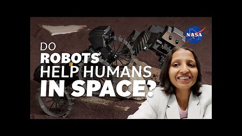 Do robots help humans in space