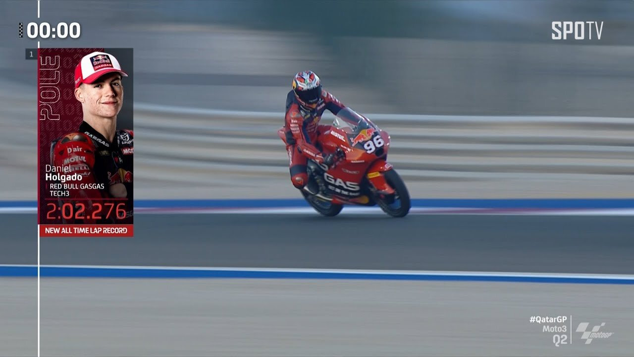 [MotoGP™] Qatar GP - Moto3 Pole Position & Interview