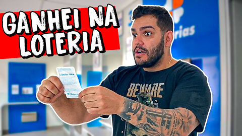 Ganhei na loteria