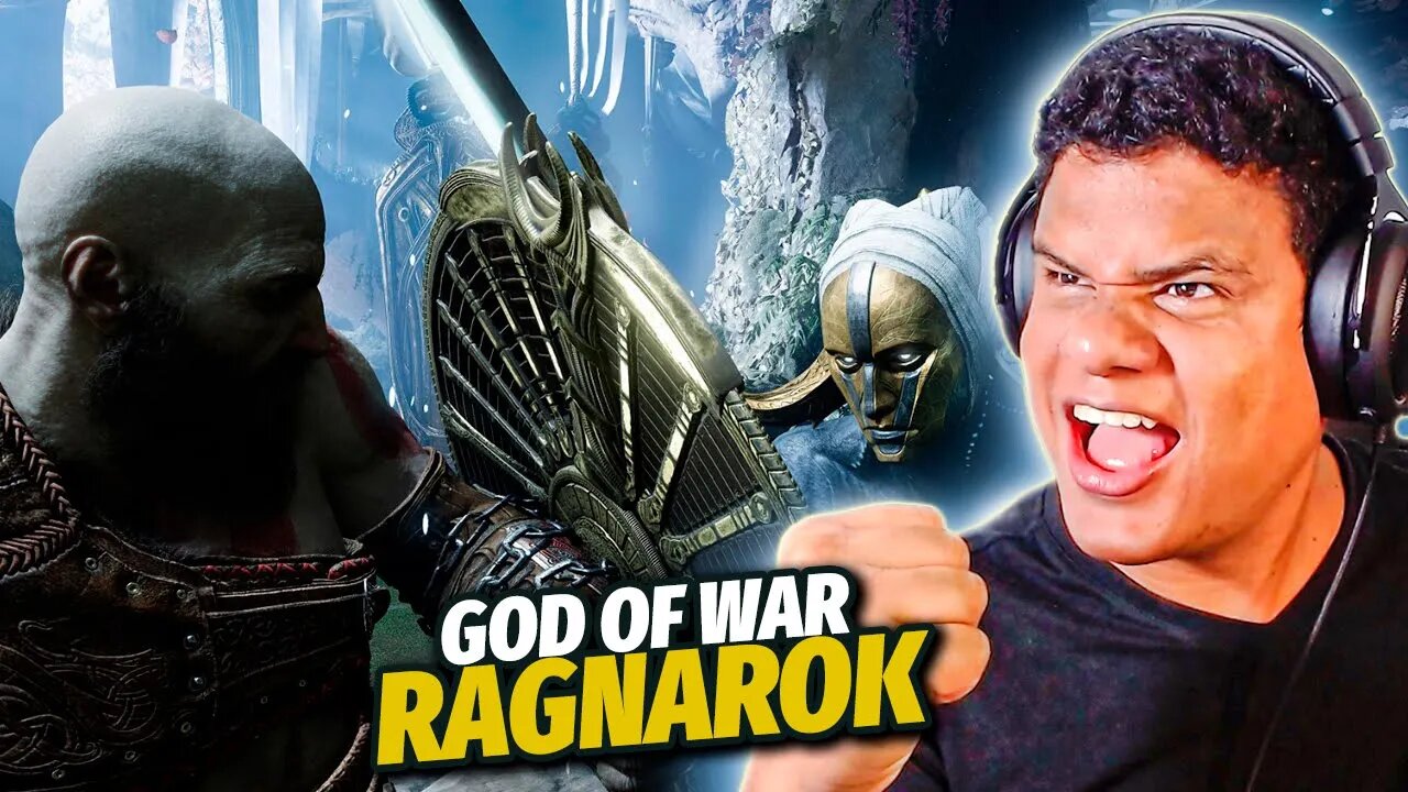 FICOU ABSURDO esse treiler KRATOS VS THOR (God of War Ragnarok) | React Anime Pro