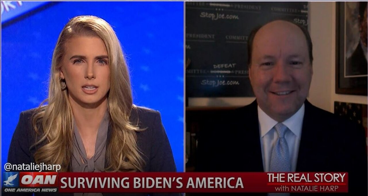 The Real Story - OAN Biden’s Covid Response with Ted Harvey