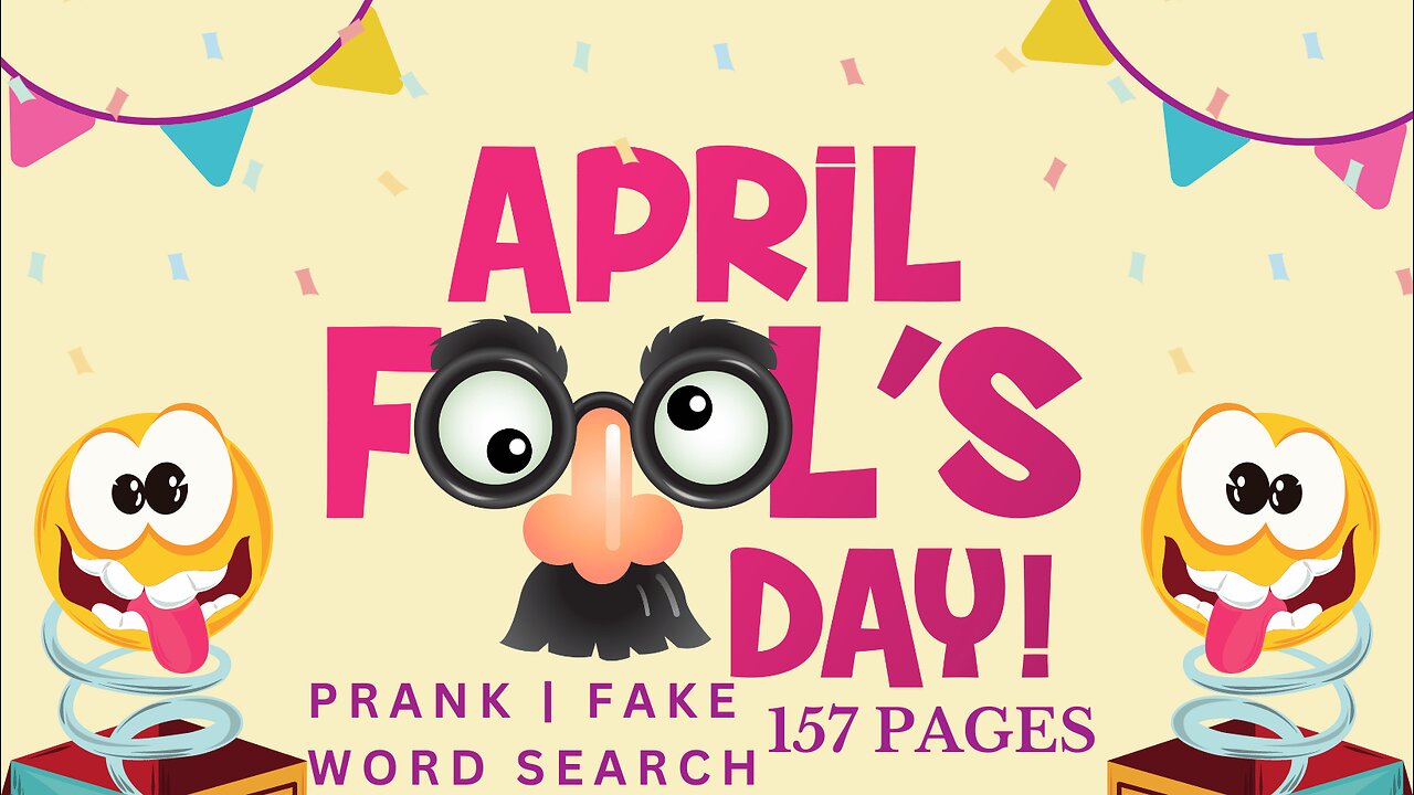 April Fool's Day Prank | Fake Word Search