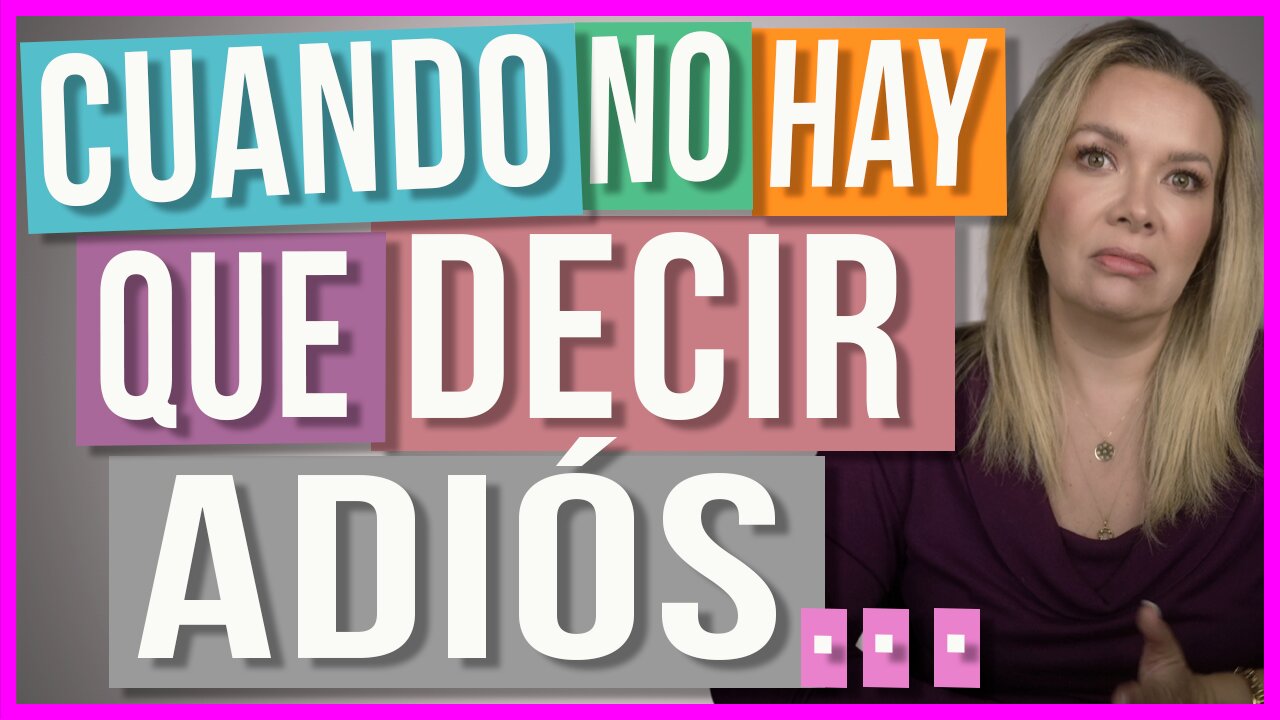 La mejor lección para quien no te valoró | No digas adiós