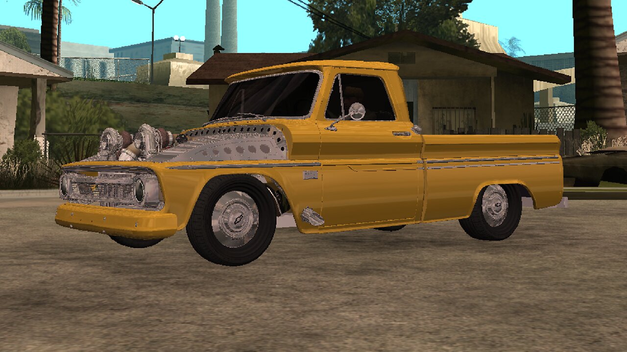 Chevrolet C10 Tiffany 1963 as Hustler ( GTA San Andreas pick up truck mod )