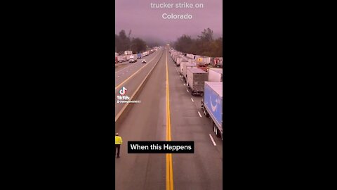 Bad things happens when you piss off truck drivers