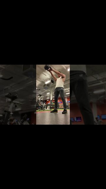 Kettlebell swings for the booty gains