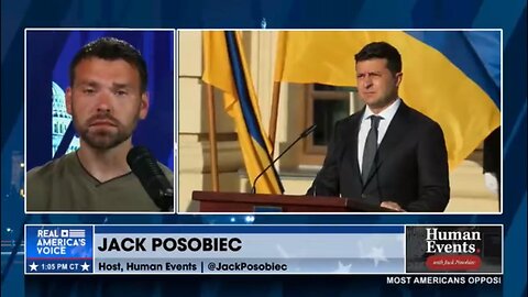 Jack Posobiec sends a message to Ukraine’s Zelensky: End this war!