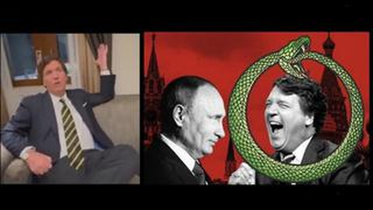 THE TUCKER CARLSON/VLADIMIR PUTIN INTERVIEW IS THE ACTUAL CIA PSYOP!